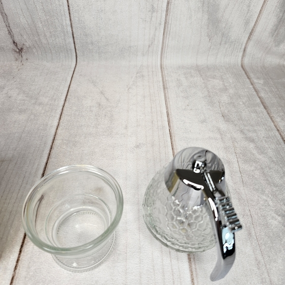 MRS. ANDERSON'S BAKING Glass Syrup/Honey Dispenser with Stand - Picture 5 of 9